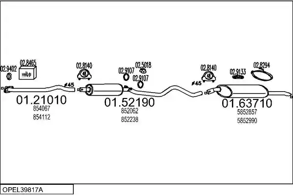 MTS OPEL39817A000631