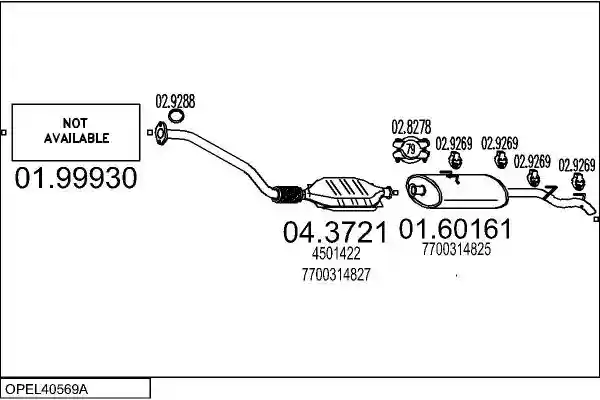 MTS OPEL40569A010101