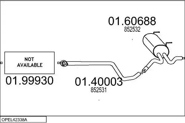 MTS OPEL42338A105581