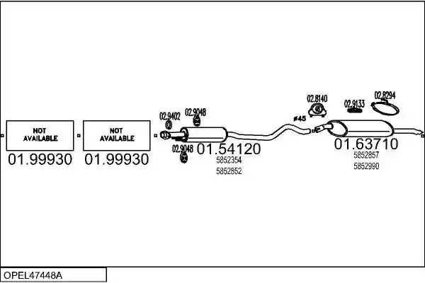 MTS OPEL47448A001828