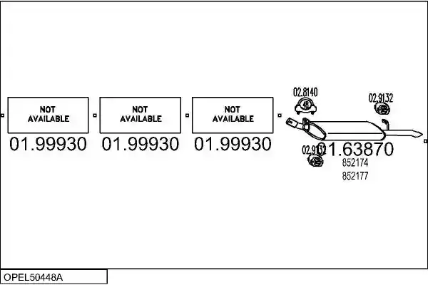 MTS OPEL50448A007065