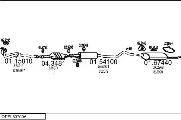 MTS OPEL53700A001813