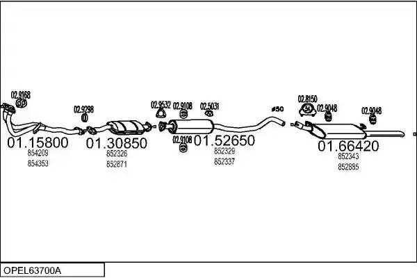 MTS OPEL63700A001006