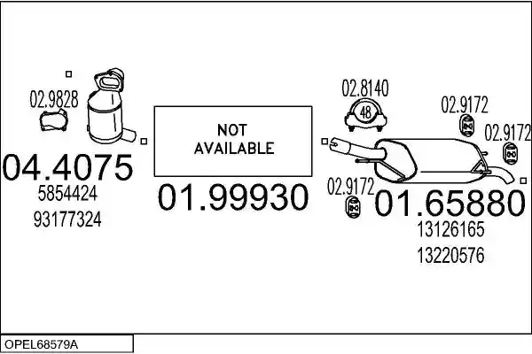 MTS OPEL68579A017696