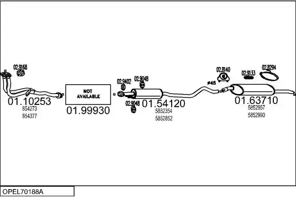 MTS OPEL70188A132780