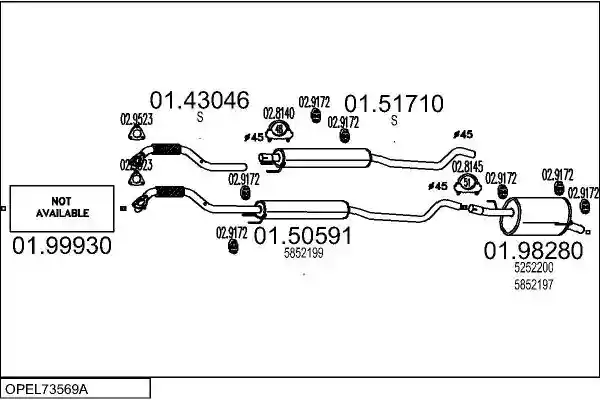 MTS OPEL73569A017203