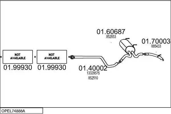 MTS OPEL74888A032091