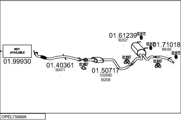MTS OPEL75888A032086
