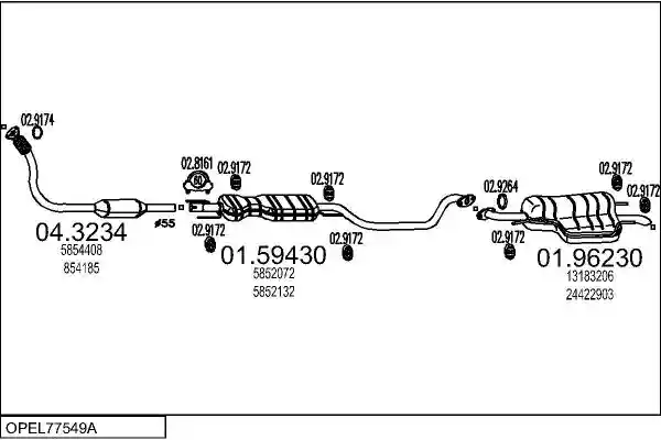 MTS OPEL77549A011778