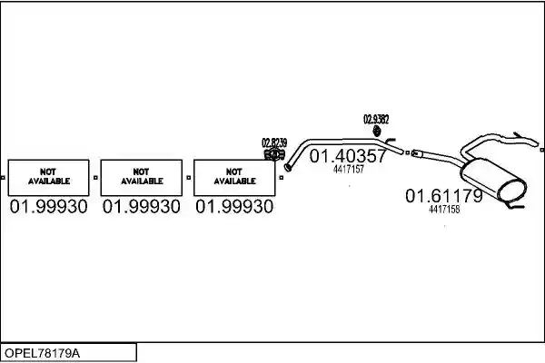 MTS OPEL78179A023498