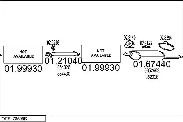 MTS OPEL78599B001793