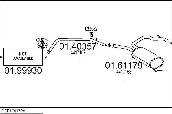 MTS OPEL79179A019928