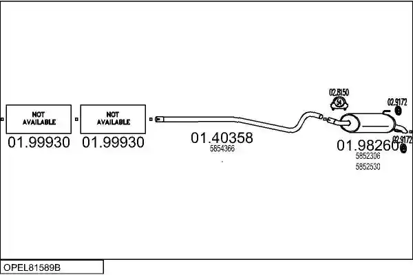 MTS OPEL81589B022688