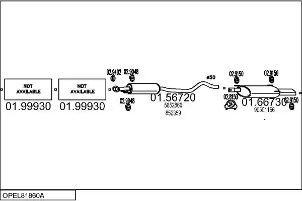 MTS OPEL81860A004652