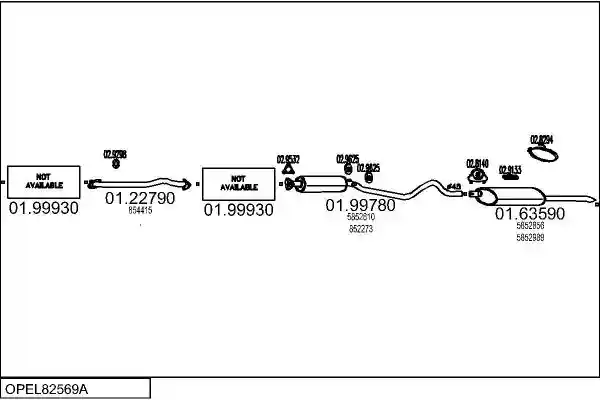 MTS OPEL82569A000625