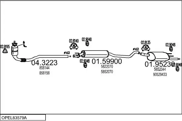 MTS OPEL83579A007863