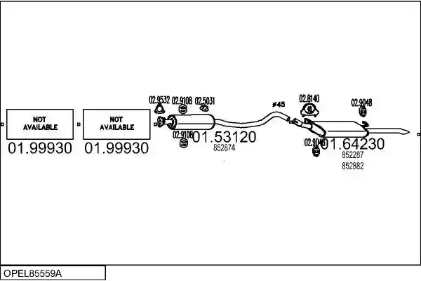 MTS OPEL85559A008581