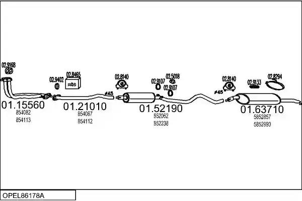 MTS OPEL86178A000640
