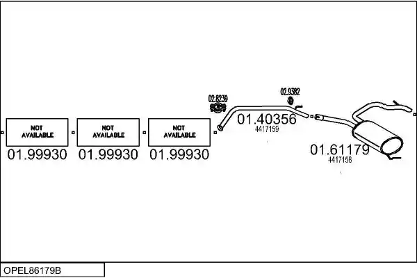 MTS OPEL86179B024434