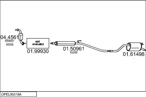 MTS OPEL95518A033060