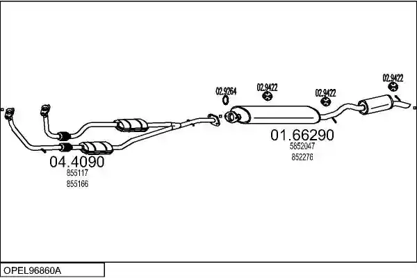 MTS OPEL96860A005924