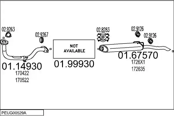 MTS PEUG00529A002357