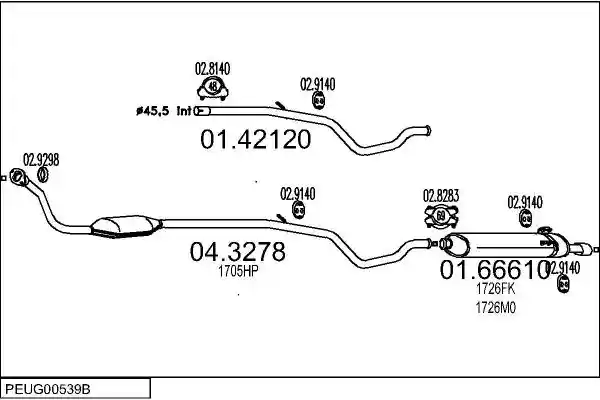 MTS PEUG00539B011422
