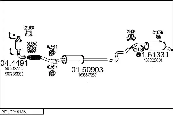 MTS PEUG01518A033807