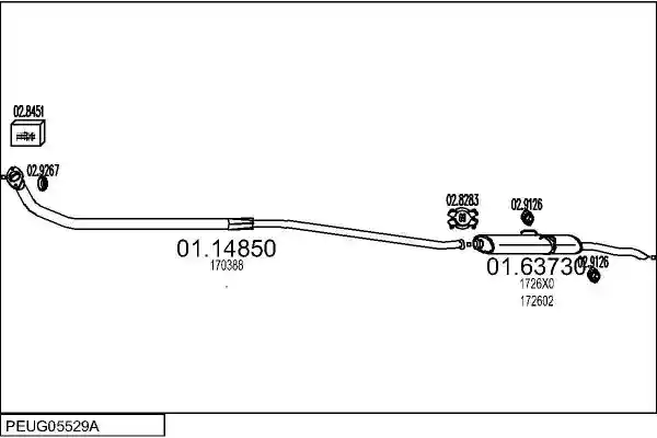 MTS PEUG05529A002355
