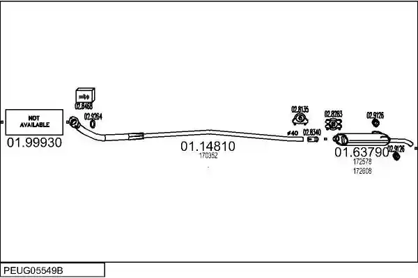 MTS PEUG05549B002293