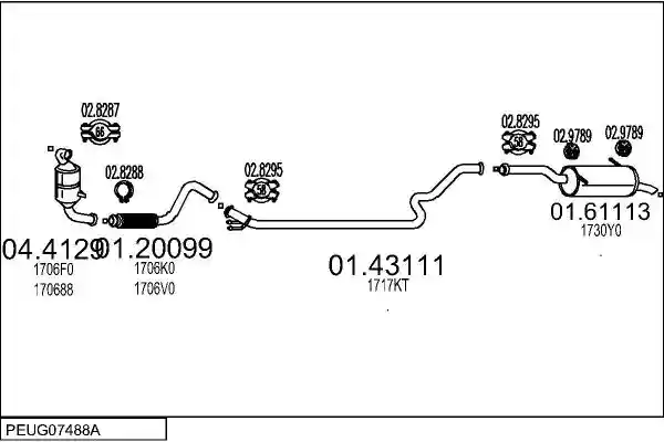 MTS PEUG07488A030023