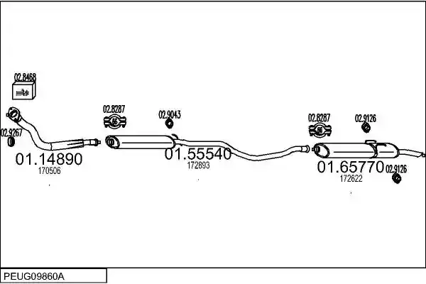 MTS PEUG09860A008593