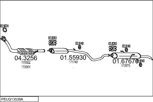 MTS PEUG13539A013084