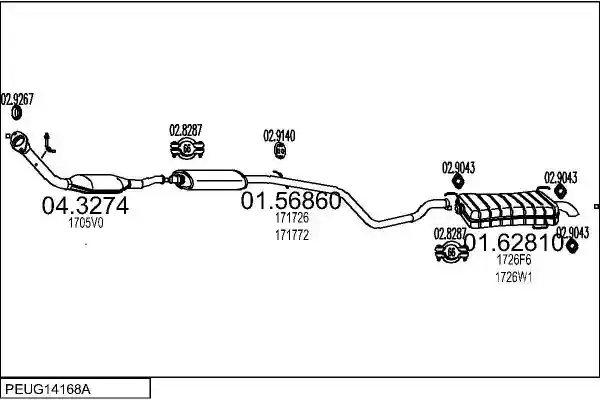 MTS PEUG14168A008409