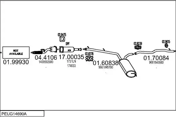 MTS PEUG14690A020060