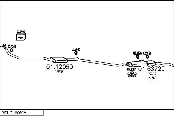 MTS PEUG15860A008591