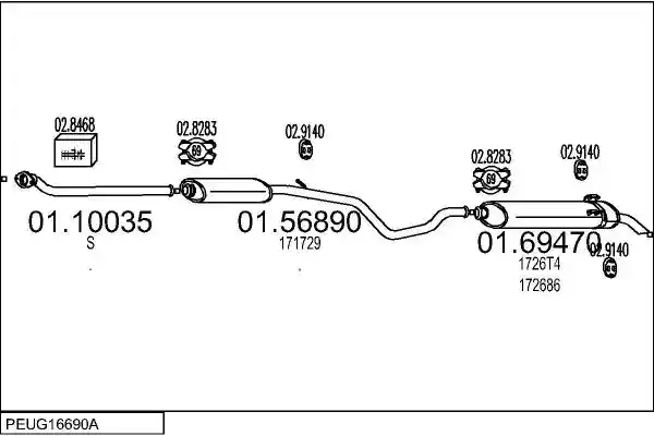 MTS PEUG16690A002476