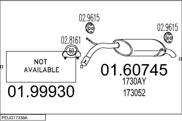 MTS PEUG17338A000731