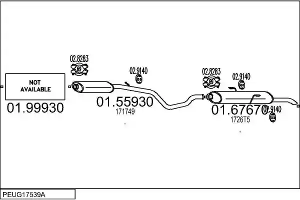 MTS PEUG17539A009514