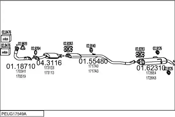 MTS PEUG17549A005621