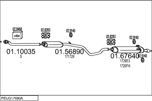MTS PEUG17690A002476