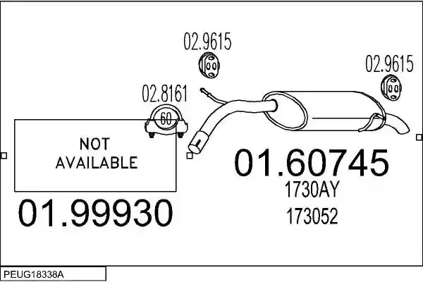 MTS PEUG18338A132567