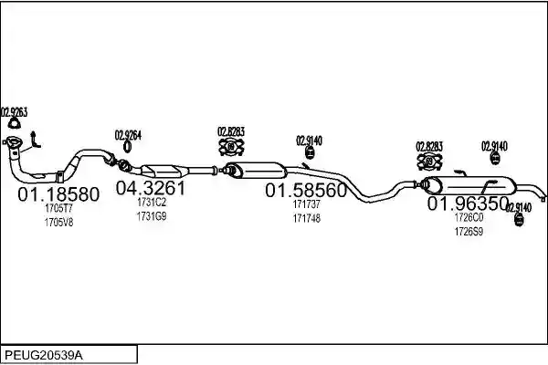 MTS PEUG20539A008394