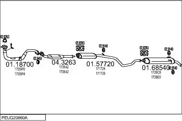 MTS PEUG20860A023538