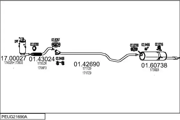 MTS PEUG21690A017989