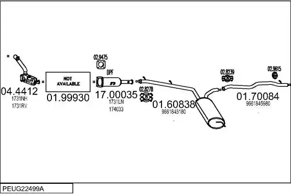 MTS PEUG22499A020062