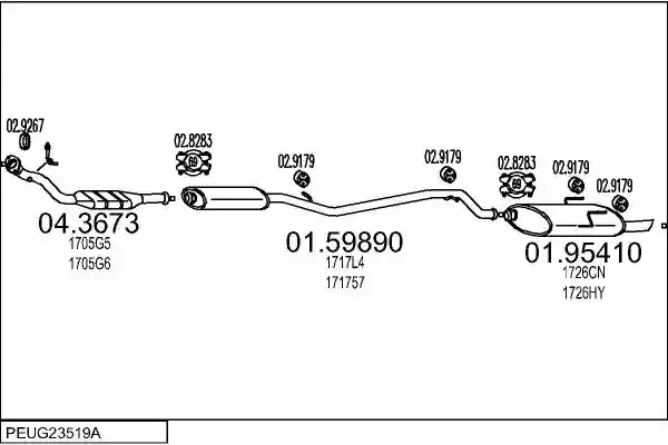 MTS PEUG23519A008707