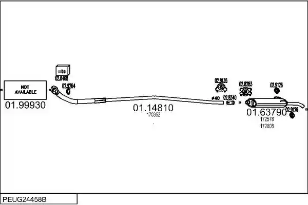 MTS PEUG24458B002306