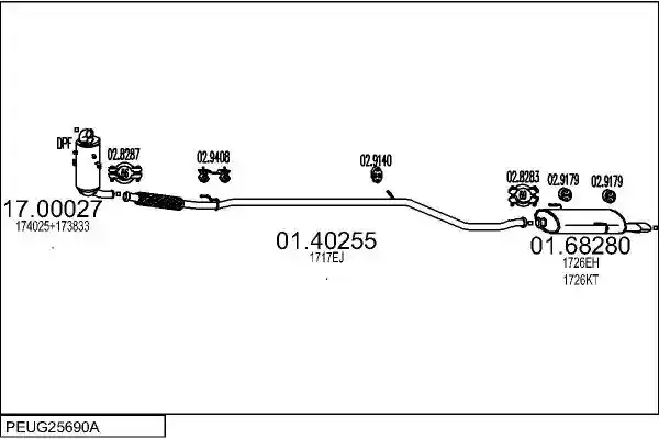 MTS PEUG25690A018477
