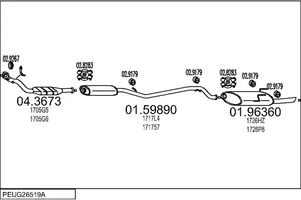 MTS PEUG26519A007866